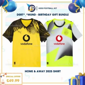 D0rt^_^mund home & away men Football shirt 25_26 - birthday